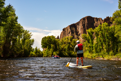 Once you’ve maxed out your energy, opt in to a refreshing afternoon SUP
